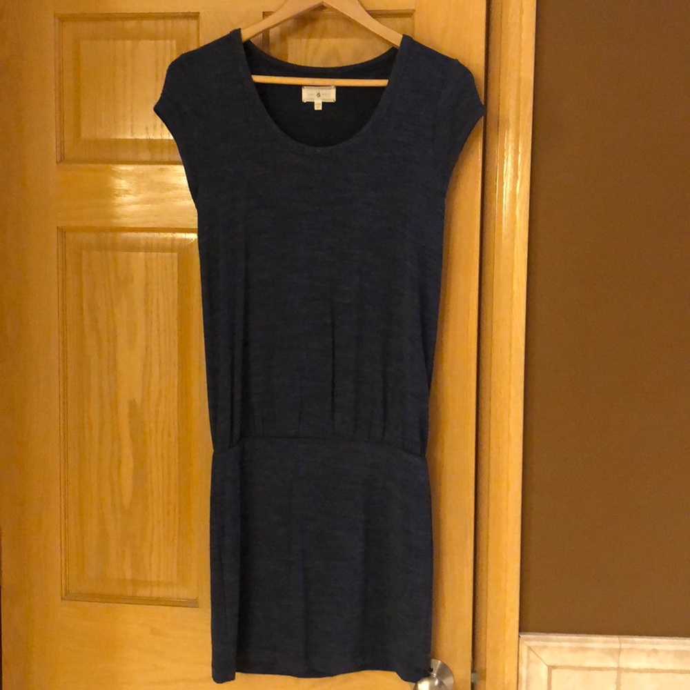 Lou & Grey Cap Sleeve T-shirt dress-xxs